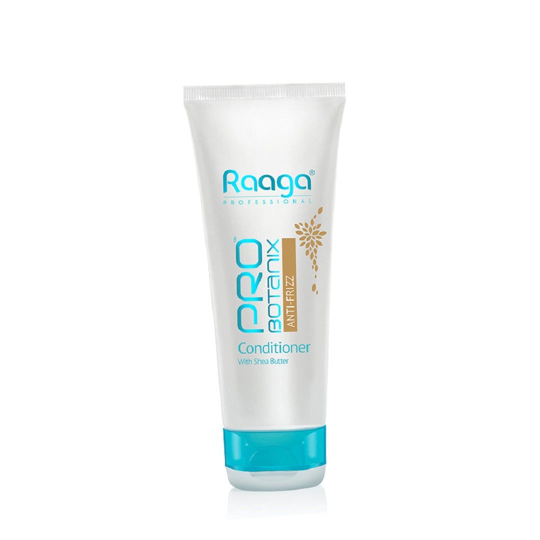 Raaga Professional Pro Botanix Anti Frizz Conditioner with Shea Butter, 100 ml | Tames Frizz & Deeply Hydrates