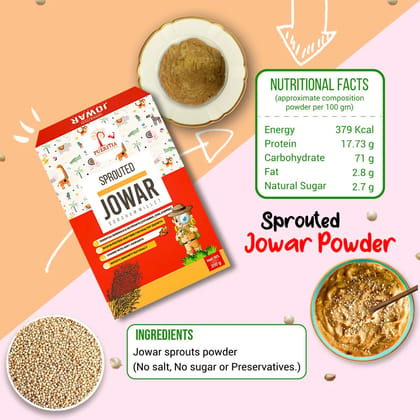 Sprouted Jowar Powder 200gm