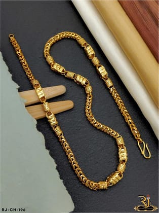 classical Fashion indo Desing Gold Pleted Chain CH-196-22iche