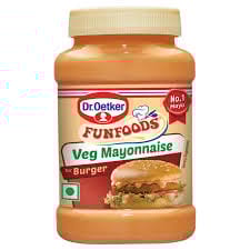 Fun Food Veg Mayonnaise Burger 250 GRAM
