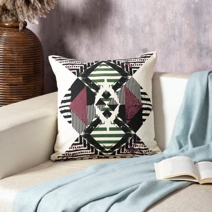 Abstract Canvas Cushion Cover-18"x18"