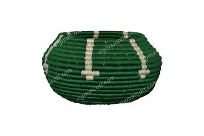 Hand-Made Sabai Basket-Green