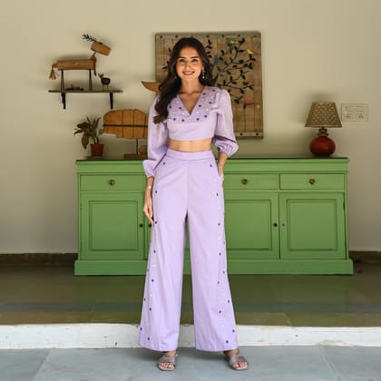Delicate Cotton Co-ord Set-XS