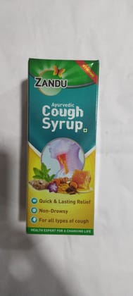 Zandu Ayurvedic caugh Syrup. 