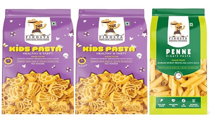 Finosta Kids Pasta, Pack of 2 With Penne, Combo Pack