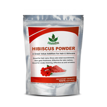 Havintha Natural Hibiscus Powder for Hair Growth & Prevents Hair Fall - 227g