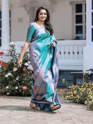 Woven Design Zari Designer Banarasi Saree