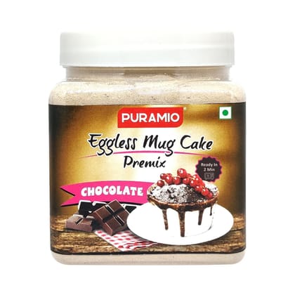 Puramio Eggless Chocolate Mug Cake Premix, 350 gm