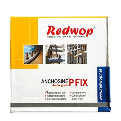 Buildingshop X Redwop Anchosine Anchor Grout PFIX/Lokfix Polyester Resin Grouts For Rapid Strength Gain/Corrosion Resistant-1 KG
