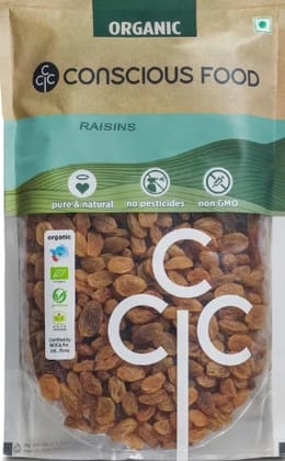 Conscious Food Raisin 250g Organic