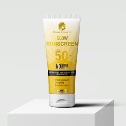 Regal Essence Glow Sunscreen SPF 50+, PA+++ With UVA & UVB Protection 50 GM