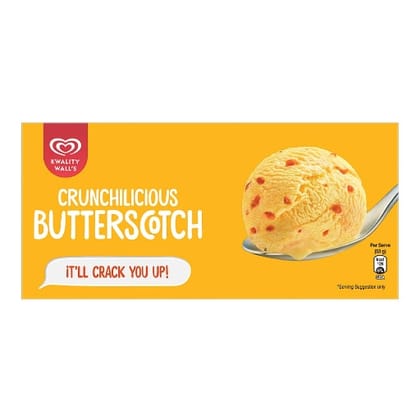 Walls Ice Cream Butter Scotch 150 ml