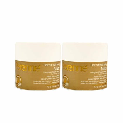 Twin Pack of Perenne Hair Strengthening Mask (100gm x 2)