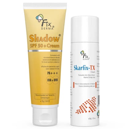 Skarfix TX + Shadow Sunscreen SPF 50