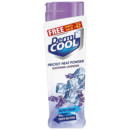 Dermi Cool Prickly Heat Powder Soothing Lavender, 150G Bottle(Savers Retail)