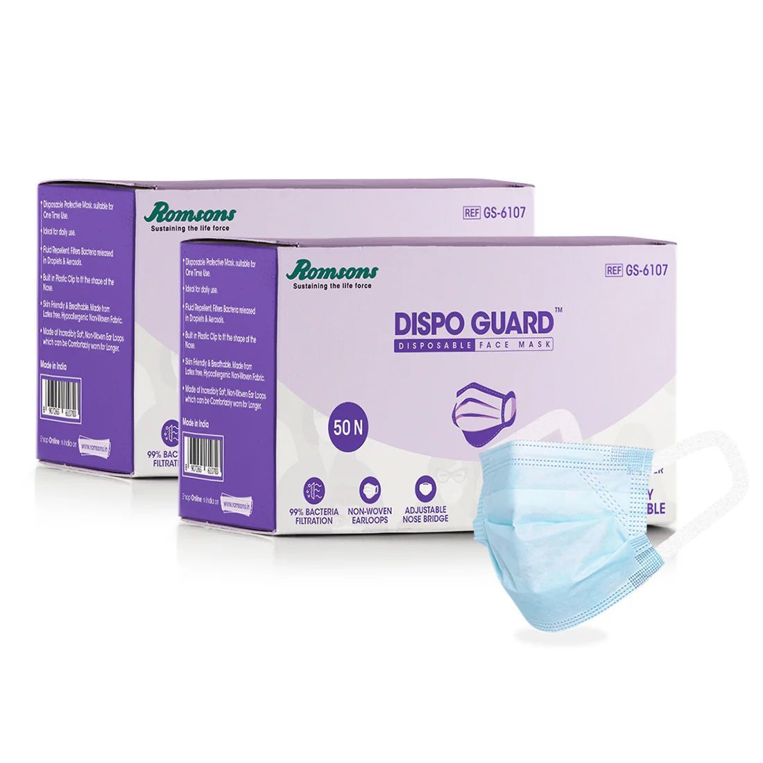 Dispo Guard Face Mask