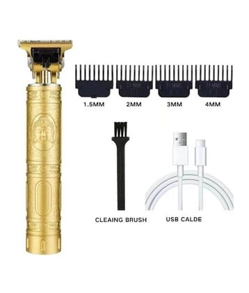 wagari VINTAGE T9 Gold Cordless Beard Trimmer With 120 minutes Runtime