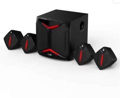 BoAt Blitz 2000 Pro with Dynamic RGB LEDs, EQ Modes & Master Remote Control 160 W Bluetooth Home Theatre - Space Black