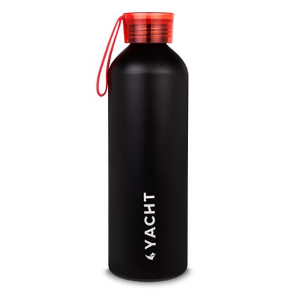 Yacht Aluminium Single Wall Fridge Water Bottle, Refrigerator Bottle, Storm Red, 750 ml