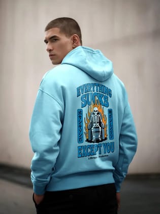 || EVERYTHING SUCKS EXCEPT YOU ||-Small / Turquoise