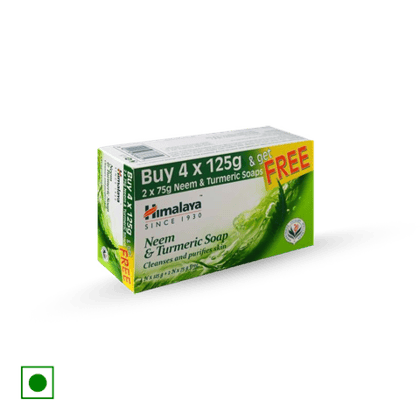 Himalaya Neem & Turmeric Soap, 500 gm Bar
