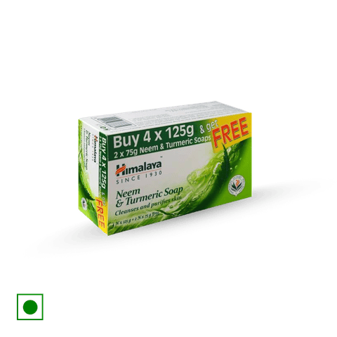 Himalaya Neem & Turmeric Soap, 500 gm Bar
