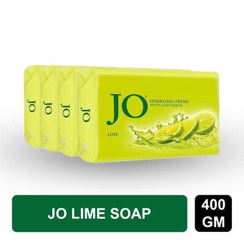 Jo Lime Soap X4, 100 gm Pack