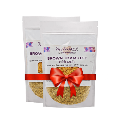 Brown Top Millet, 500 gm Each - Pack of 2