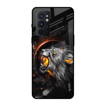 Aggressive Lion Glass Case for OnePlus 9RT