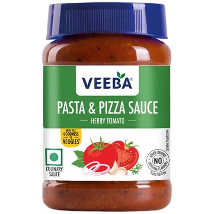 VEEBA Pasta  Pizza Sauce Herby Tomato I Red Pasta Sauce 280 g
