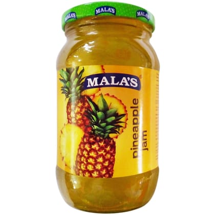 Malas Pineapple Jam 500g Glass Jar