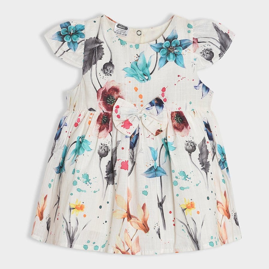 Bloom Woven Floral Dress-18-24 M / Multicolor