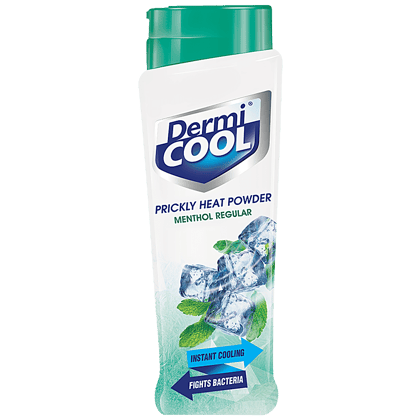 Dermi Cool Prickly Heat Powder Menthol Regular, 90G(Savers Retail)
