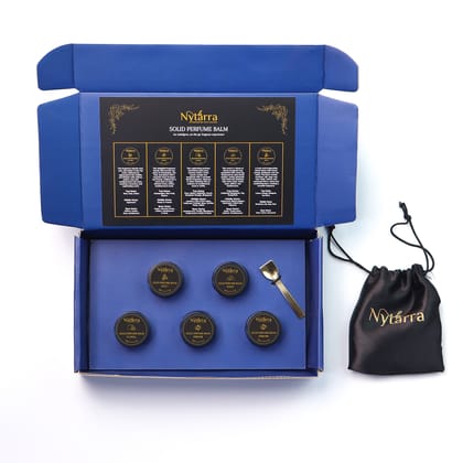 Solid Perfume Balms -Gift Box