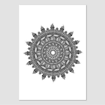 Harmony Mandala | Matt Print - A4 Size