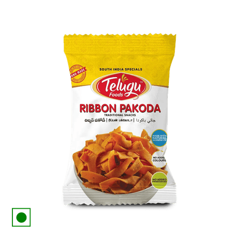 Telugu Foods Ribbon Pakoda, 170 gm Pouch