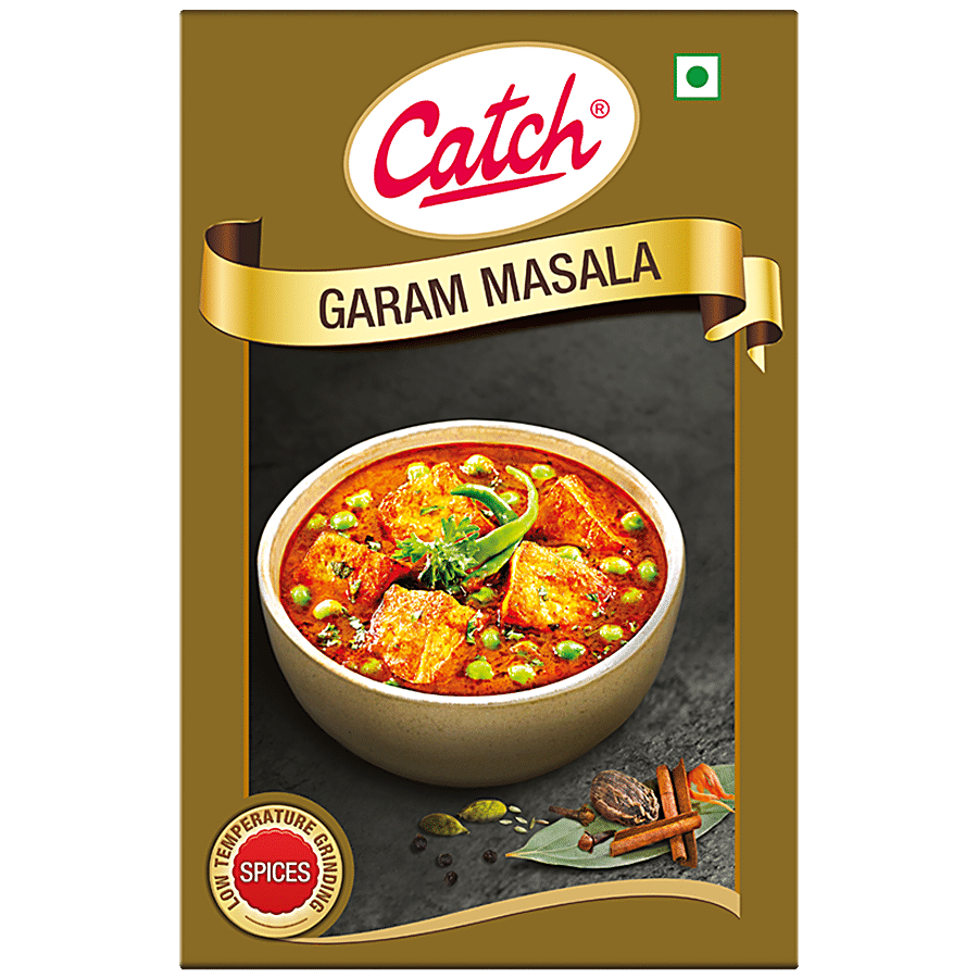 Catch Garam Masala - Adds Flavour & Aroma, 100 G Carton(Savers Retail)