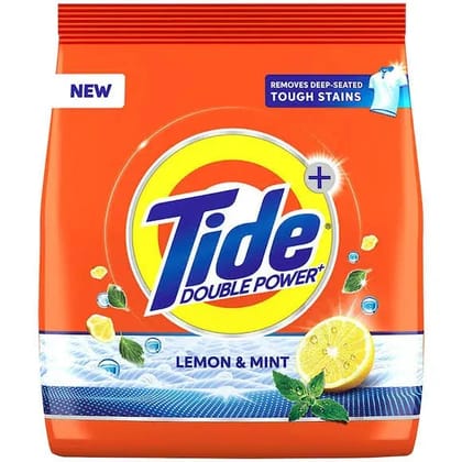 Tide Double Power Lemon & Mint Detergent Powder 500 GRAM