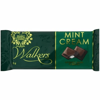 Walkers Dark Chocolate Mint Cream, 135 gm