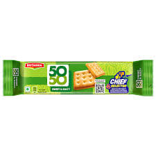 Britannia 50-50 Sweet & Salty Biscuits 62.8 GRAM