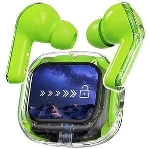 Display wireless  earbuds