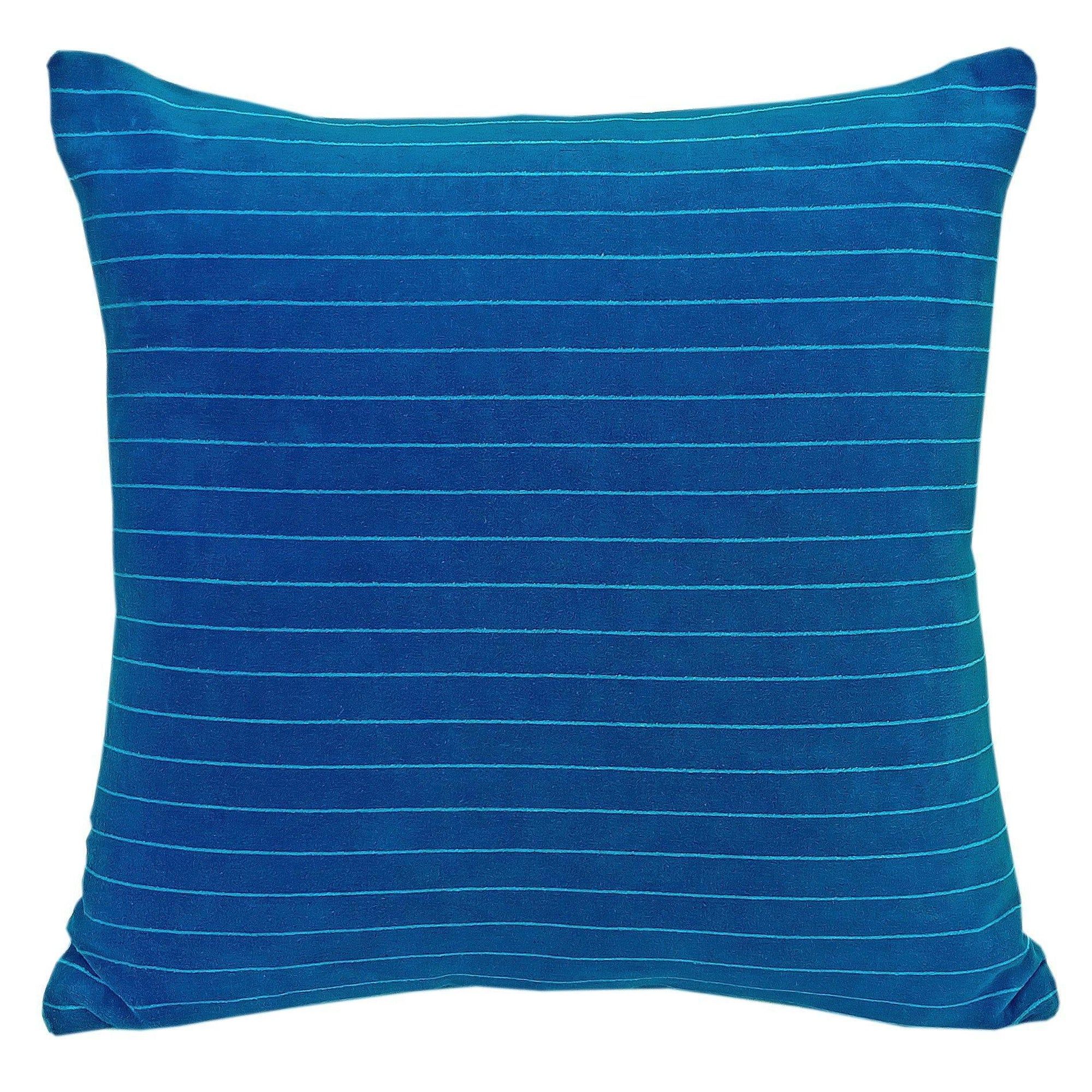 18 " Stripes Velvet Cushion Cover-1 Piece