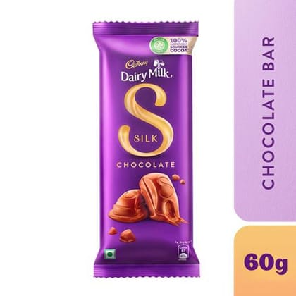 Cadbury Dairy Milk Silk Chocolate Bar 60 g
