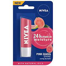 Nivea Lip Balm Pink Guava Shine 4.8G
