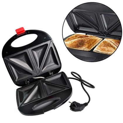 2819 Sandwich Maker Makes Sandwich Non-Stick Plates| Easy to Use with Indicator Lights Sandwich toaster