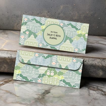 Personalised Money Envelopes - Castle Riviere - Set of 20