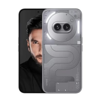 Nothing Phone (2a) Plus (Grey, 12GB RAM, 256GB Storage) | Up to 24GB RAM | Dimensity 7350 Pro 5G Processor | 50MP + 50MP | 50MP Front Camera | 6.7" AMOLED Display | 56 Minutes Charge of 100%