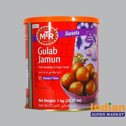 MTR Gulab Jamun Tin - 1kg