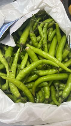 green chillies less spice 1 kg