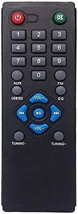 EHOP Home Theater Remote (Bang) Remote Controller (Black)